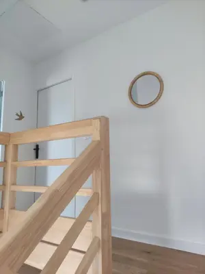 Plan de l'établissement maison neuve 4 ou 5 personnes Kerguen