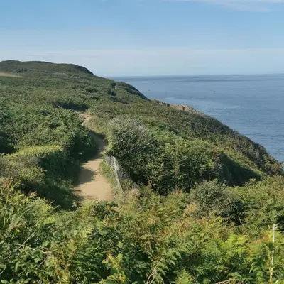 Paysage naturel près de la maison de vacances