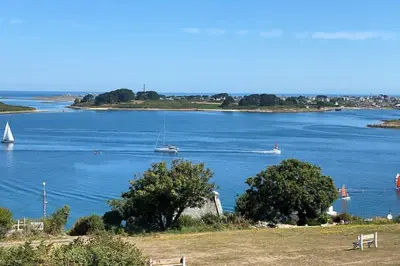 Paysage naturel près de la maison de vacances