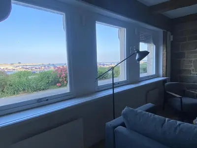 Coin salon dans l'établissement Villa Ster et Mer