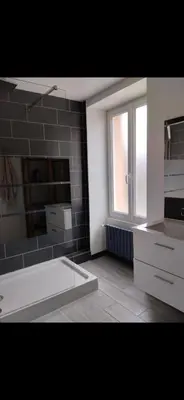 Télévision ou salle de divertissement dans l'établissement Maison de campagne
