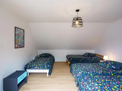 Un ou plusieurs lits dans un hébergement de l'établissement Holiday Home Pointe du Raz by Interhome