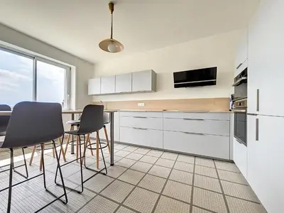 Cuisine ou kitchenette dans l'établissement Minven