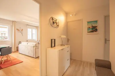 Cuisine ou kitchenette dans l'établissement Appartement hyper centre avec garage privé