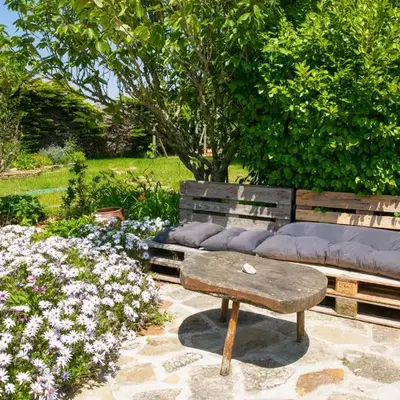 Grande maison familiale pour 8 avec jardin