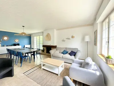 Plan de l'établissement LA VILLA STE ANNE - Wifi - Plages et bourg de Plonevez à 2 min