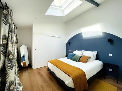 Un ou plusieurs lits dans un hébergement de l'établissement Loft - Centre Ville