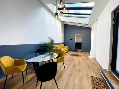 Coin salon dans l'établissement Loft - Centre Ville