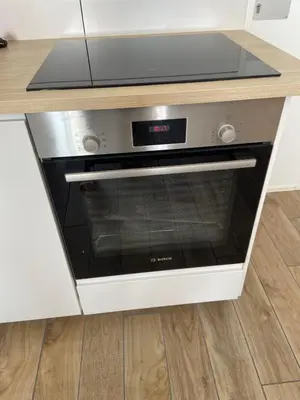 Cuisine ou kitchenette dans l'établissement COSY CONFORT LA PEROUSE 1A coeur de ville et plage