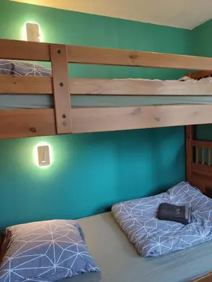 Un ou plusieurs lits dans un hébergement de l'établissement Auberge du Mer-Made Landévennec GR34