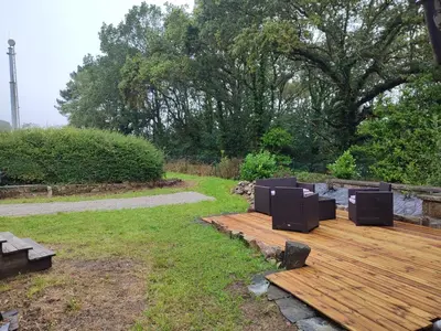 Jardin de l'établissement Auberge du Mer-Made Landévennec GR34