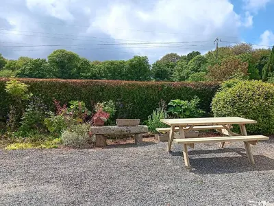 Jardin de l'établissement Cottage in Brittany near Monts d'Arrée