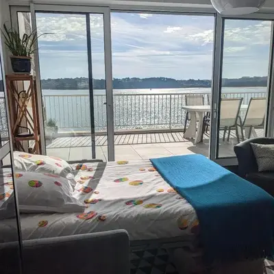 L'Appartement Pentrez Résidence Keraudren Vue mer Locquirec