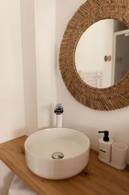 Salle de bains dans l'établissement Men Louet O - Gîte de bord de mer