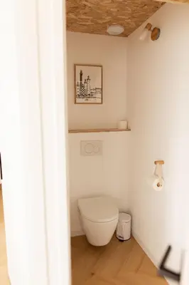 Salle de bains dans l'établissement Men Louet O - Gîte de bord de mer