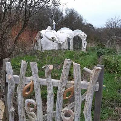 Jardin de l'établissement Les gîtes de Tréguennec