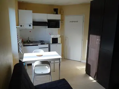 Cuisine ou kitchenette dans l'établissement Résidence Albert Premier