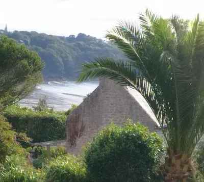 Paysage naturel près de la maison de vacances