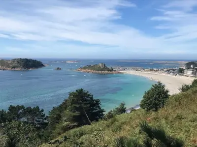 Paysage naturel près de la maison de vacances