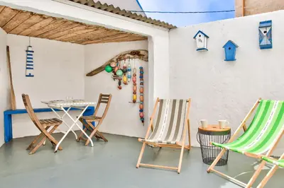 Plan de l'établissement Près du port du Guilvinec, maison de ville pour 5