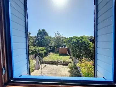 Jardin de l'établissement Charmant Penty Breton, entre terre et mer, Tregunc