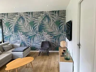 Télévision ou salle de divertissement dans l'établissement Gîte de Croas Amandy