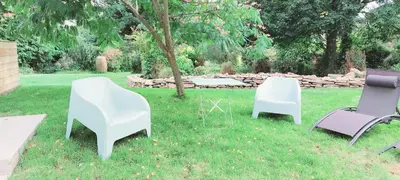 Jardin de l'établissement Le Clos de Squividan