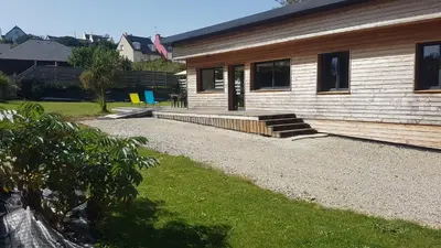 Jardin de l'établissement Cozy and welcoming, Pretty quiet holiday home, Crozon peninsula, Camaret-sur-mer