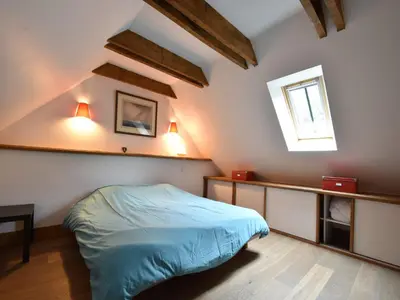 Un ou plusieurs lits dans un hébergement de l'établissement Lake Mansion in Plourin-lès-Morlaix