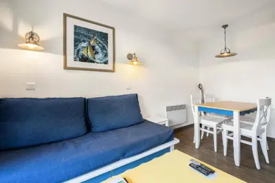 Coin salon dans l'établissement Résidence Cap Azur - maeva Home - Appartement 2 Pièces 5 Personnes - Sélection MAE-6707