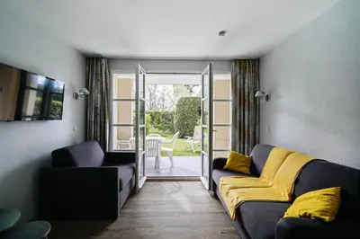 Coin salon dans l'établissement Le Cap Glénan - maeva Home - Appartement 2 Pièces 5 Personnes - Sélection MAE-7427