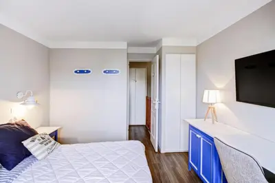 Un ou plusieurs lits dans un hébergement de l'établissement Résidence Cap Marine - maeva Home - Duplex 2 Pièces 4 Personnes - Sélection MAE-1676