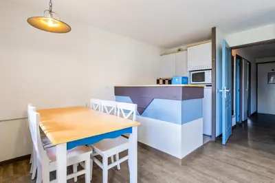 Cuisine ou kitchenette dans l'établissement Résidence Cap Azur - maeva Home - Appartement 3 Pièces 6 Personnes - Confort MAE-1051
