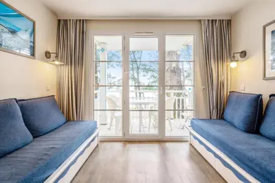 Coin salon dans l'établissement Résidence Cap Azur - maeva Home - Appartement 2 pièces 5 personnes - Confort MAE-4229