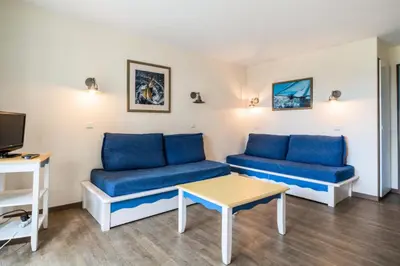 Coin salon dans l'établissement Résidence Cap Azur - maeva Home - Appartement 3 Pièces 7 Personnes - Confort MAE-4376