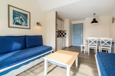Coin salon dans l'établissement Résidence Cap Azur - maeva Home - Appartement 2 Pièces 5 Personnes - Confort MAE-4387