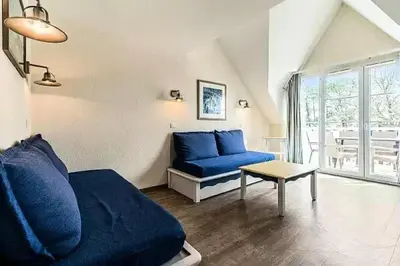 Coin salon dans l'établissement Résidence Cap Azur - maeva Home - Appartement 3 Pièces 7 Personnes - Sélection MAE-5087