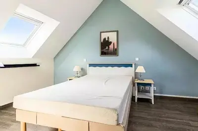 Un ou plusieurs lits dans un hébergement de l'établissement Résidence Cap Azur - maeva Home - Appartement 3 Pièces 7 Personnes - Sélection MAE-5087