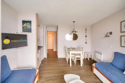 Coin salon dans l'établissement Le Cap Glénan - maeva Home - 2 Pièces 5 Personnes Confort MAE-5638