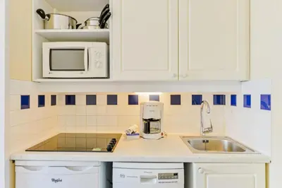 Cuisine ou kitchenette dans l'établissement Résidence Cap Marine - maeva Home - 2 Pièces 5 Personnes Confort MAE-1193