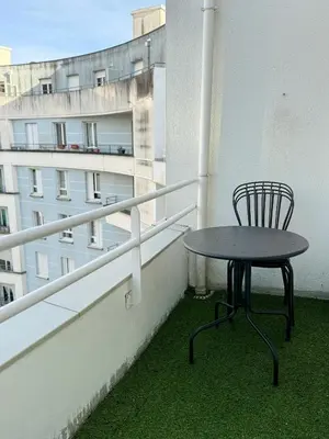 Balcon ou terrasse dans l'établissement Escale de Charme à Brest - Hypercentre