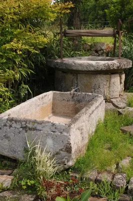 Jardin de l'établissement La Ferme de Kerraoul