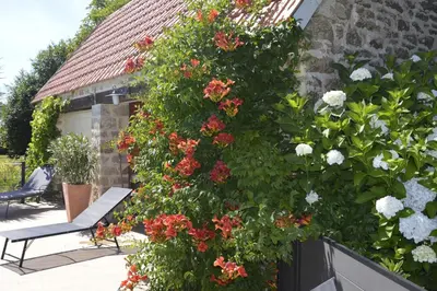 Jardin de l'établissement La Ferme de Kerraoul