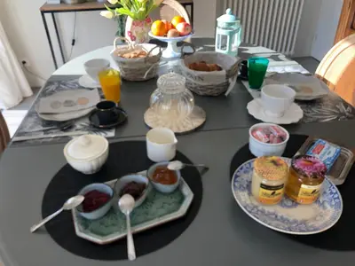 Nourriture dans le B&B/chambre d'hôtes ou à proximité