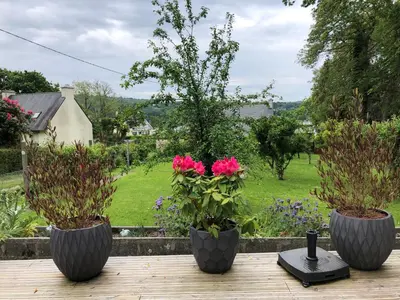 Jardin de l'établissement Fleur de l Elorn