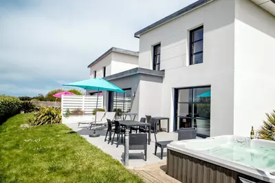 Bâtiment de la maison de vacances