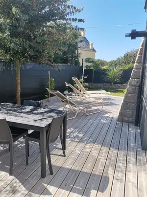 Jardin de l'établissement Les Cerisiers du Rouz