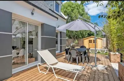 Bâtiment de la maison de vacances
