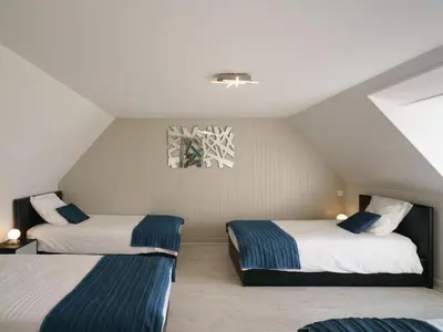 Un ou plusieurs lits dans un hébergement de l'établissement Holiday Home Echappée océane by Interhome