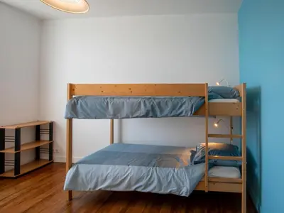 Un ou plusieurs lits dans un hébergement de l'établissement Holiday Home Ty Cam by Interhome